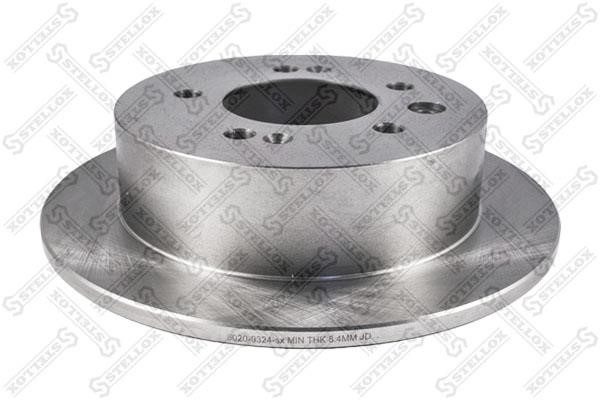 Stellox 6020-9324-SX Rear brake disc, non-ventilated 60209324SX