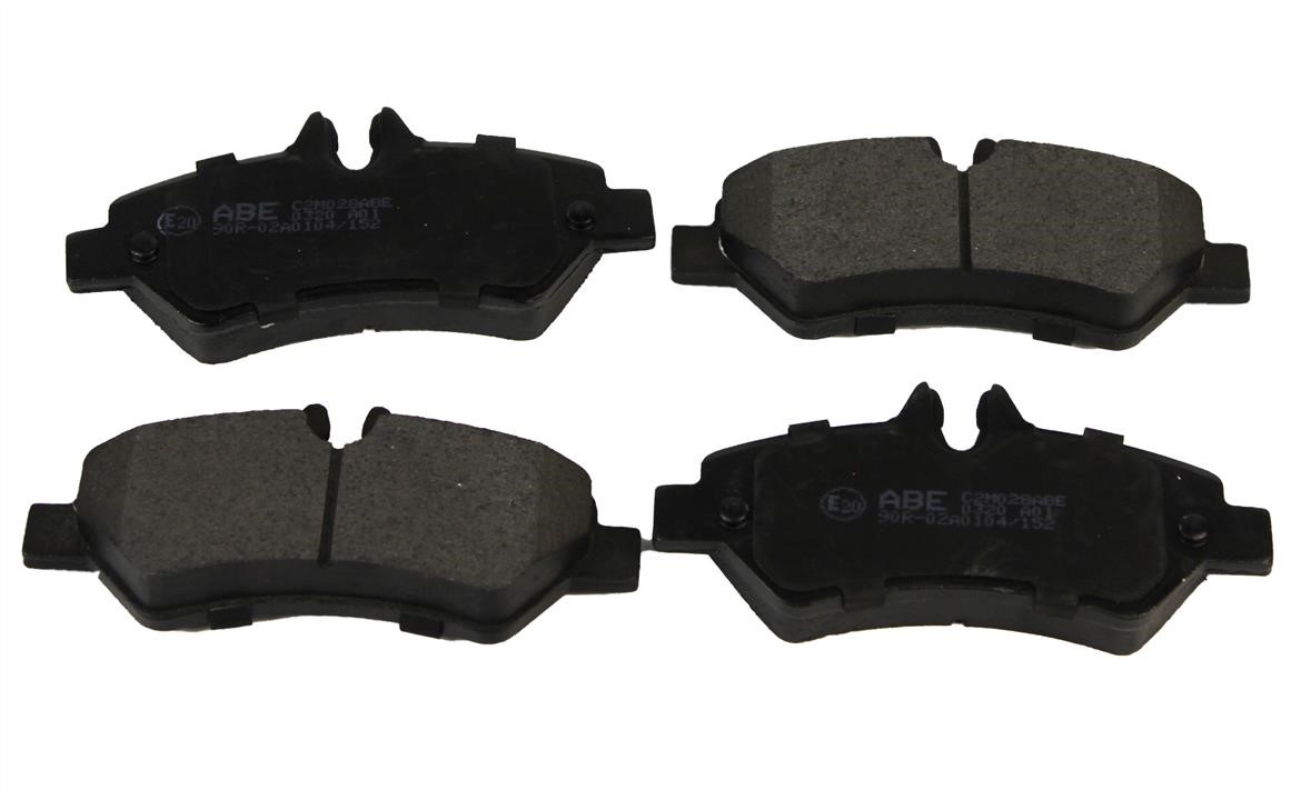 ABE C2M028ABE Rear disc brake pads, set C2M028ABE