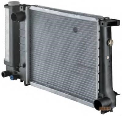 Engine radiator BMW 5 series: 17111719024 BMW Engine cooling radiator