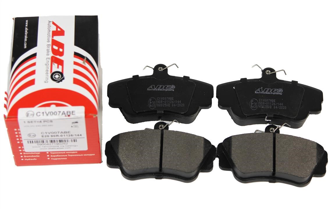Front disc brake pads, set ABE C1V007ABE