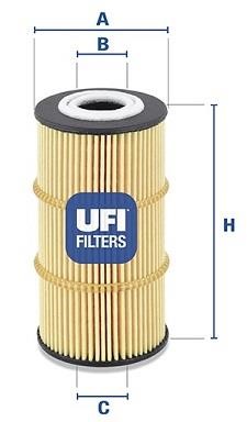 Ufi 25.170.00 Oil Filter 2517000