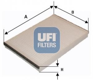 Ufi 53.324.00 Filter, interior air 5332400
