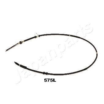 Emergency brake cable Mitsubishi: BC575L Japanparts Parking brake cable left
