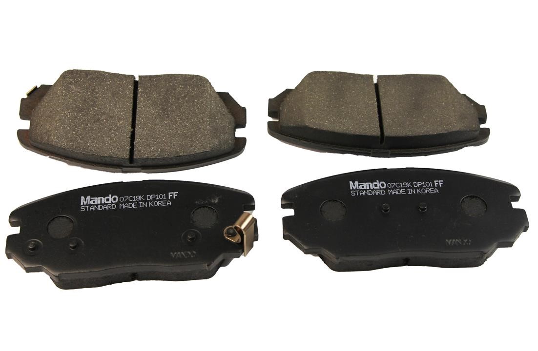 Mando MPH33 Brake Pad Set, disc brake MPH33