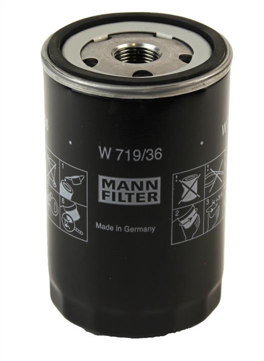Mann-Filter W 719/36 Oil Filter W71936