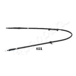 Japanparts BC-K01 Parking brake cable, right BCK01
