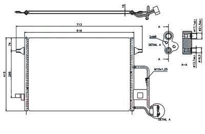 VAG 8D0260401G Cooler Module 8D0260401G