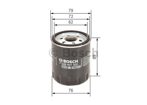 Oil Filter Bosch F 026 407 202