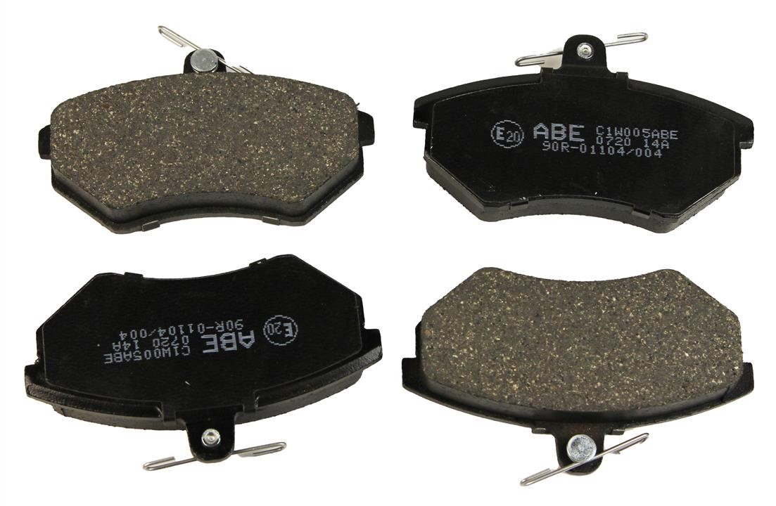 ABE C1W005ABE Front disc brake pads, set C1W005ABE