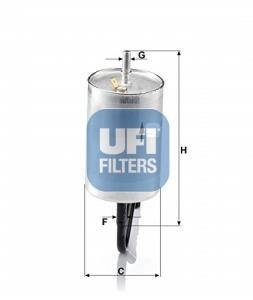 Ufi 31.A06.00 Fuel filter 31A0600