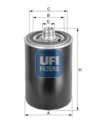 Ufi 86.006.00 Hydraulic Filter, automatic transmission 8600600