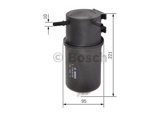 Fuel filter Bosch F 026 402 828