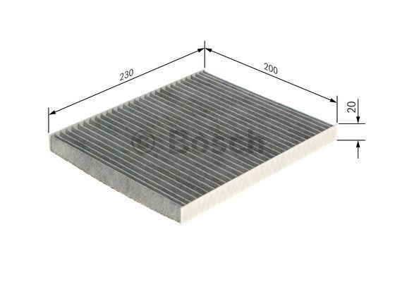 Bosch Cabin filter – price 82 PLN