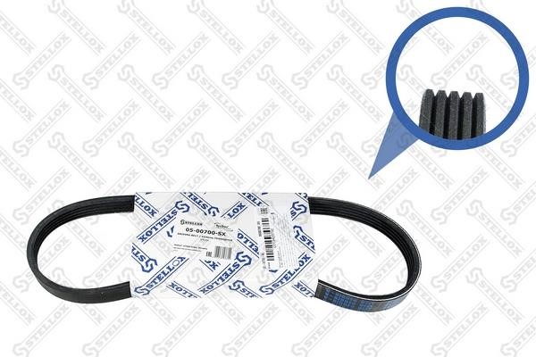 Stellox 05-00700-SX Poly-V belt 0500700SX 0500700SX Stellox Poly-V belt