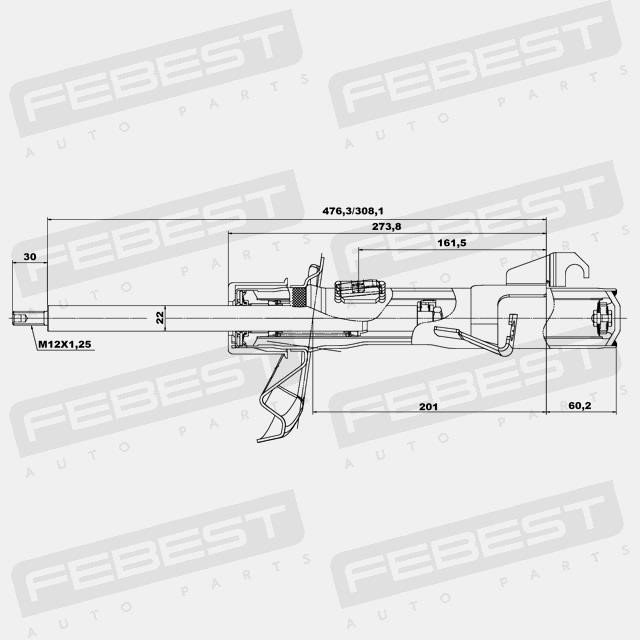 Buy Febest 05665298FL at a low price in United Arab Emirates!