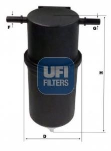 Ufi 24.144.00 Fuel filter 2414400