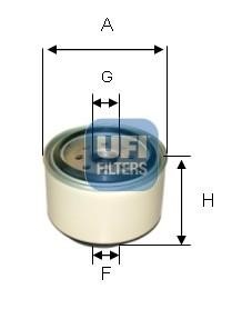 Ufi 2414300 Fuel filter 2414300