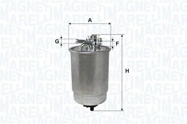 Magneti marelli 152071761717 Fuel filter 152071761717
