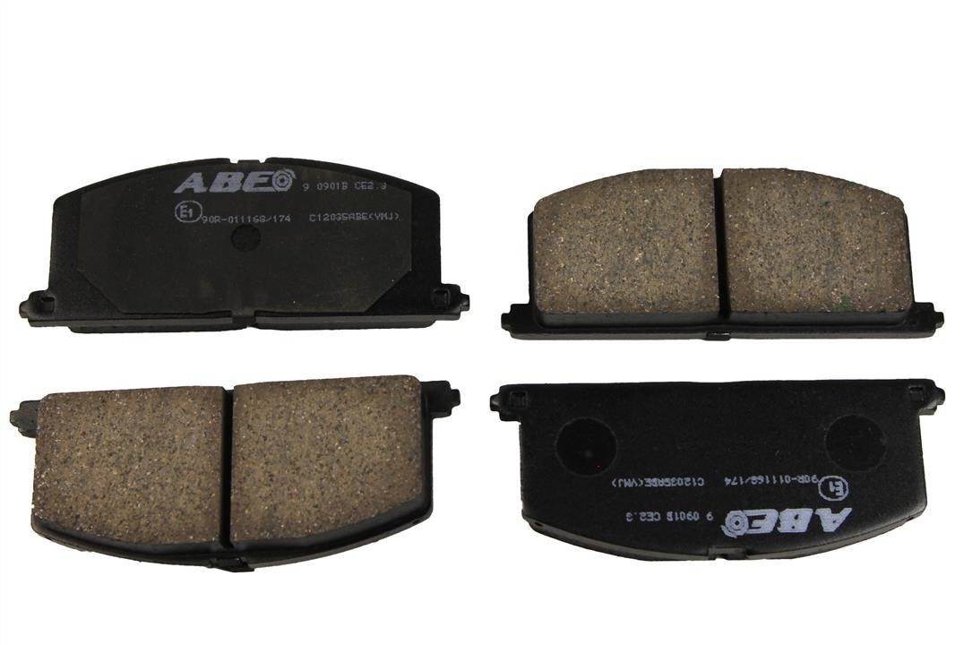 ABE Front disc brake pads, set – price 53 PLN