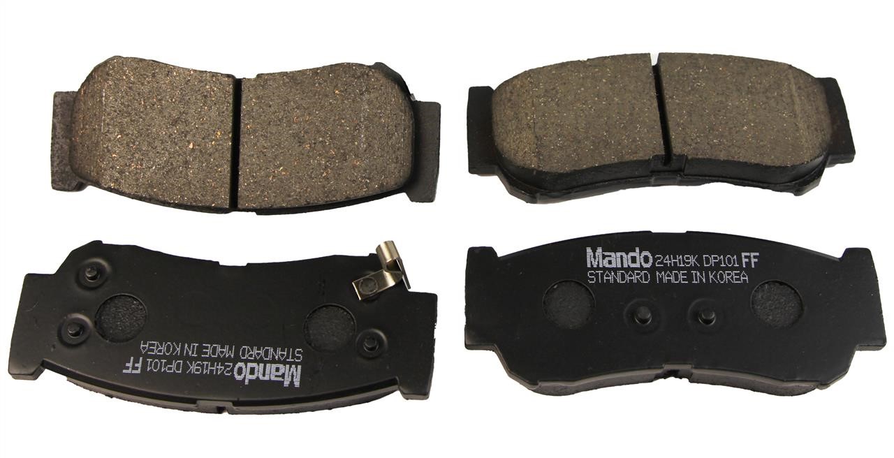 Mando MPH34 Brake Pad Set, disc brake MPH34