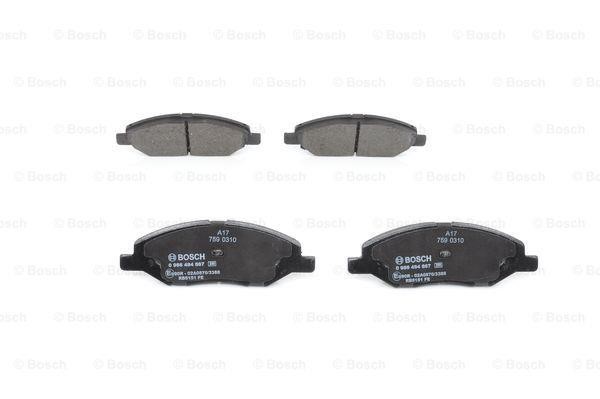 Bosch Brake Pad Set, disc brake – price 50 PLN