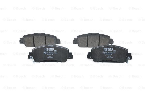Brake pad set Bosch 0 986 494 773