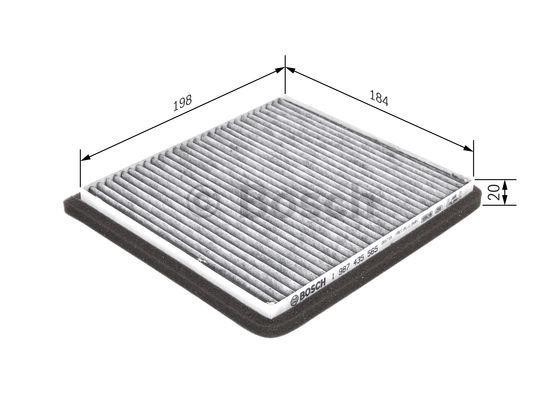 Bosch Cabin filter – price 99 PLN
