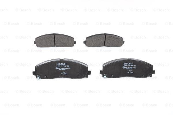Bosch Brake Pad Set, disc brake – price 233 PLN