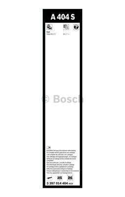 Bosch Set of frameless wiper blades Bosch Aerotwin 700&#x2F;340 – price 107 PLN