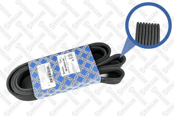 Aux belt Mercedes GL-Class: 0802034SX Stellox Poly-V belt