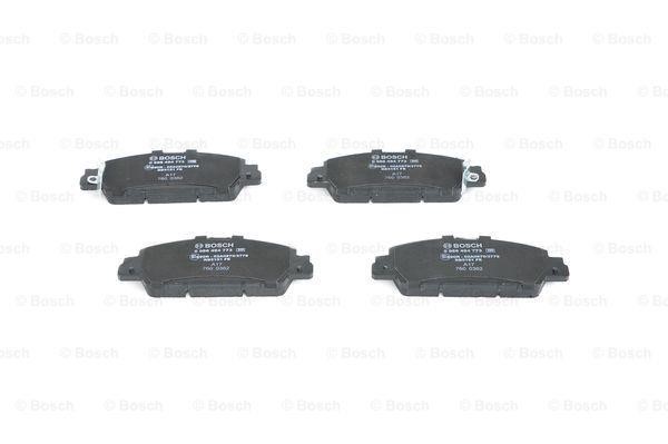 Brake Pad Set, disc brake Bosch 0 986 494 773
