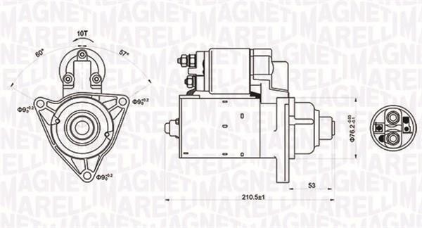 Magneti marelli 063721176010 Starter 063721176010