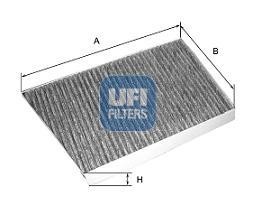 Ufi 5424600 Activated Carbon Cabin Filter 5424600