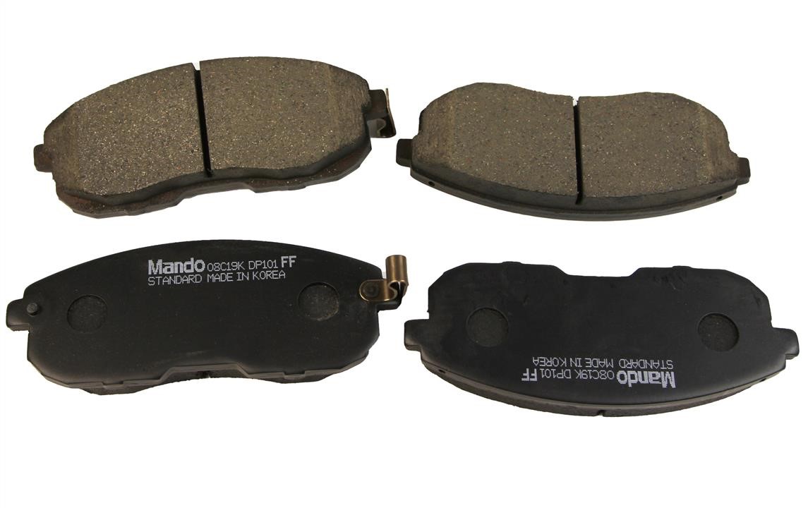 Mando MPS01 Brake Pad Set, disc brake MPS01