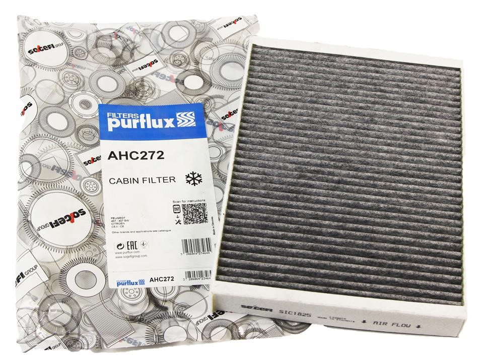 Cabin filter with activated carbon Purflux AHC272