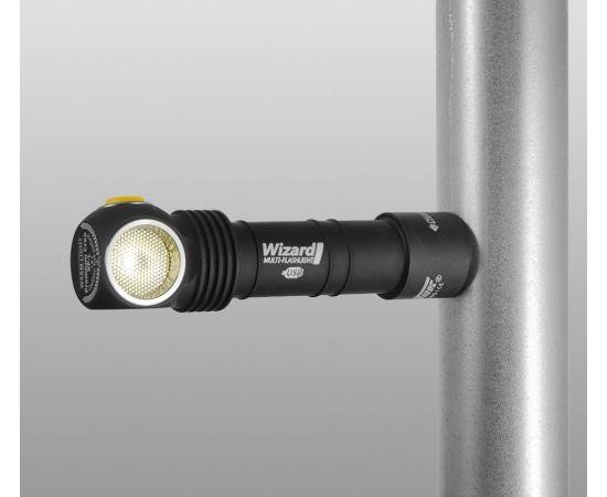 Armytek F05401SC LED Multiflashlight Wizard Pro v3 Magnet USB+18650, 2300 lm, battery F05401SC