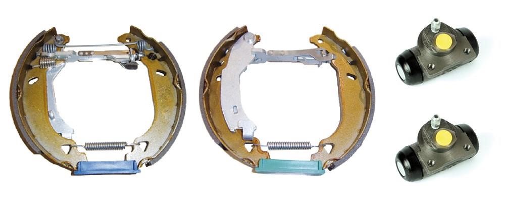 Brake shoes with cylinders, set Brembo K 23 024