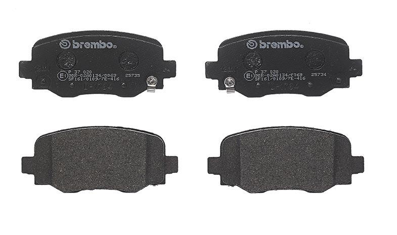 Brembo P 37 020 Brake Pad Set, disc brake P37020