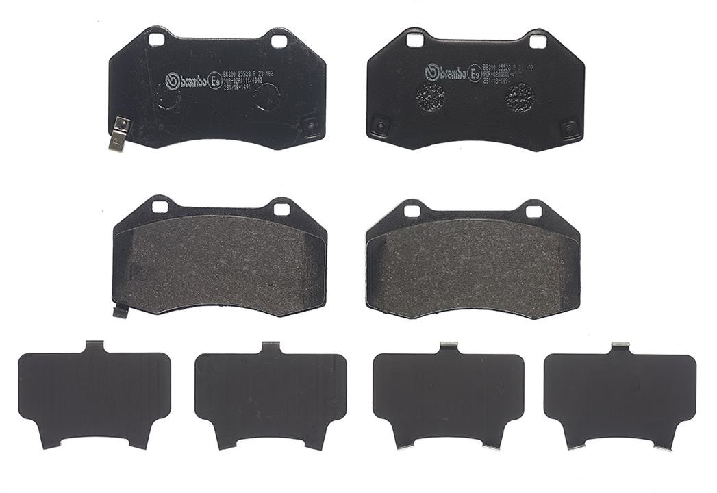 Brembo P 23 182 Brake pad set P23182 P23182 Brembo Brake pad set