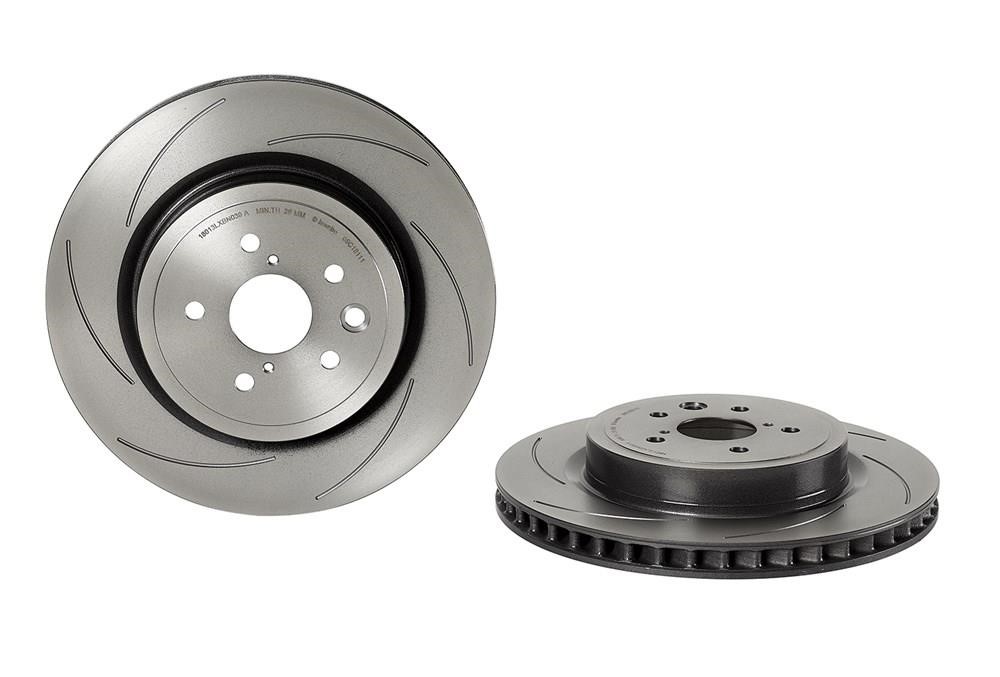 Brembo 09.C181.11 Ventilated disc brake, 1 pcs. 09C18111