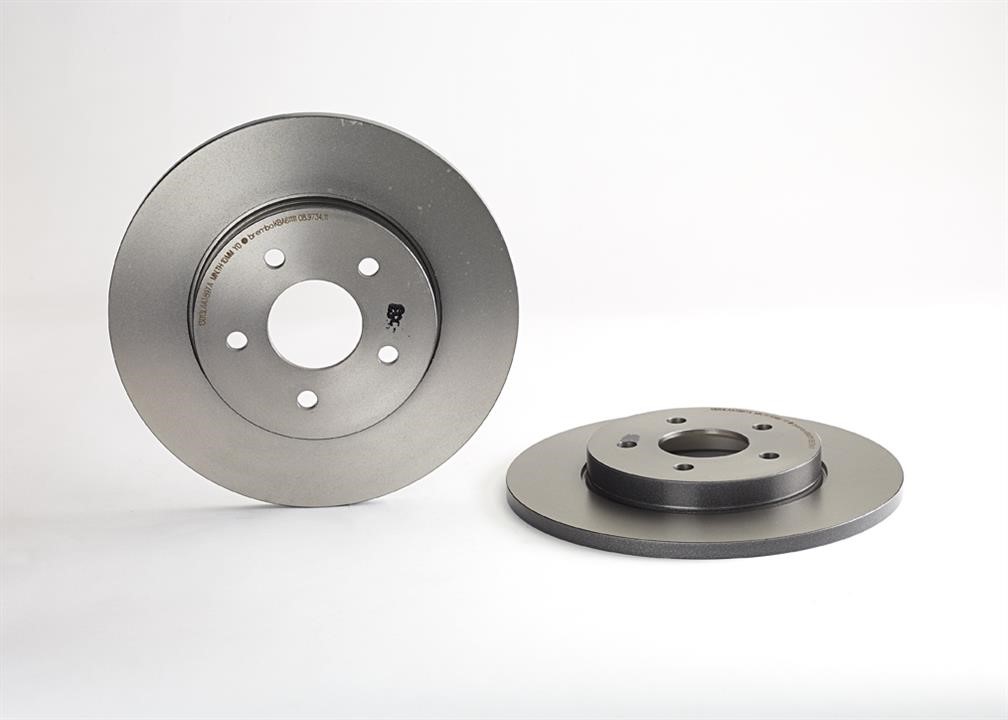 Brembo 08.9734.11 Rear solid brake disc 08973411 08973411 Brembo Rear solid brake disc