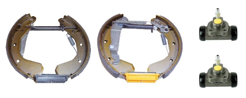Brake shoes with cylinders, set Brembo K 59 017
