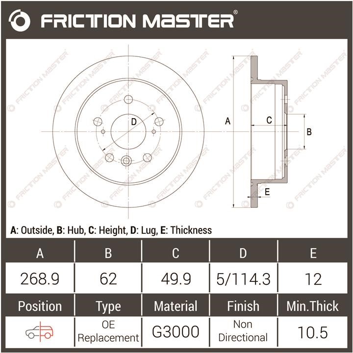 Buy Friction Master R0997 at a low price in United Arab Emirates!