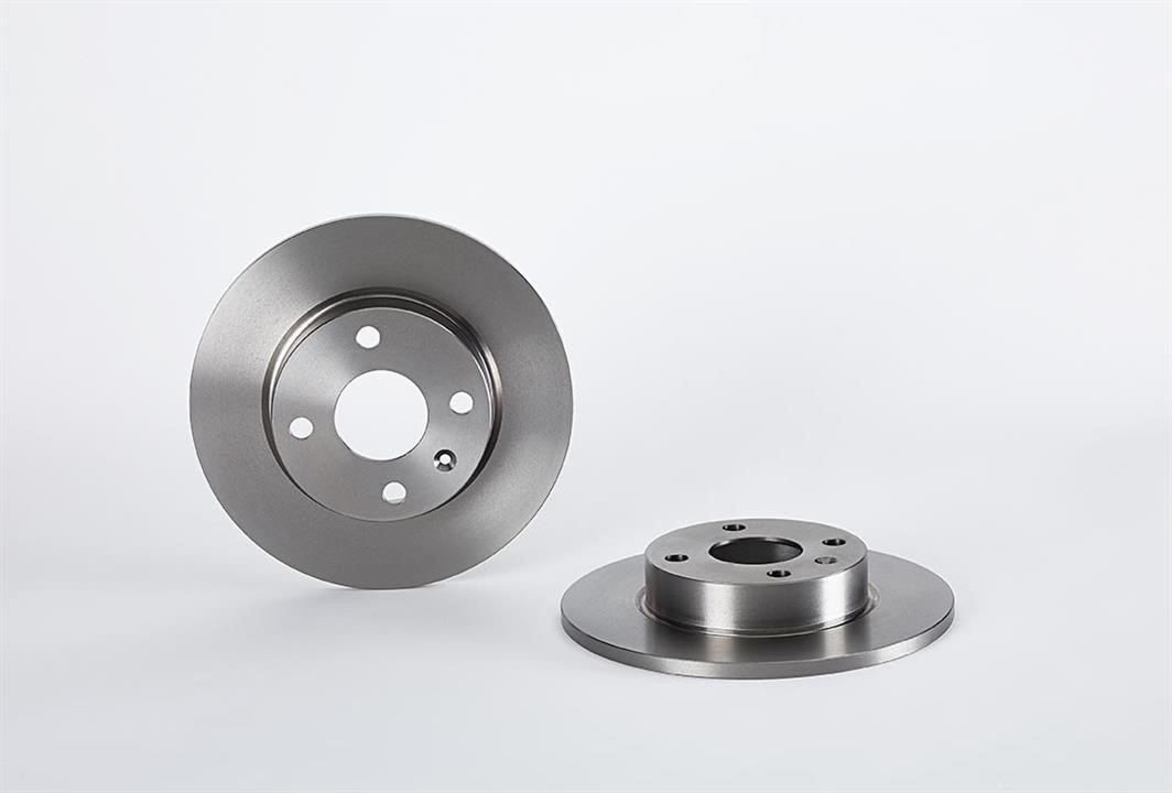 Brembo 08.9739.10 Rear brake disc, non-ventilated 08973910