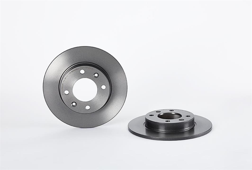 Brembo 08.9719.11 Rear brake disc, non-ventilated 08971911