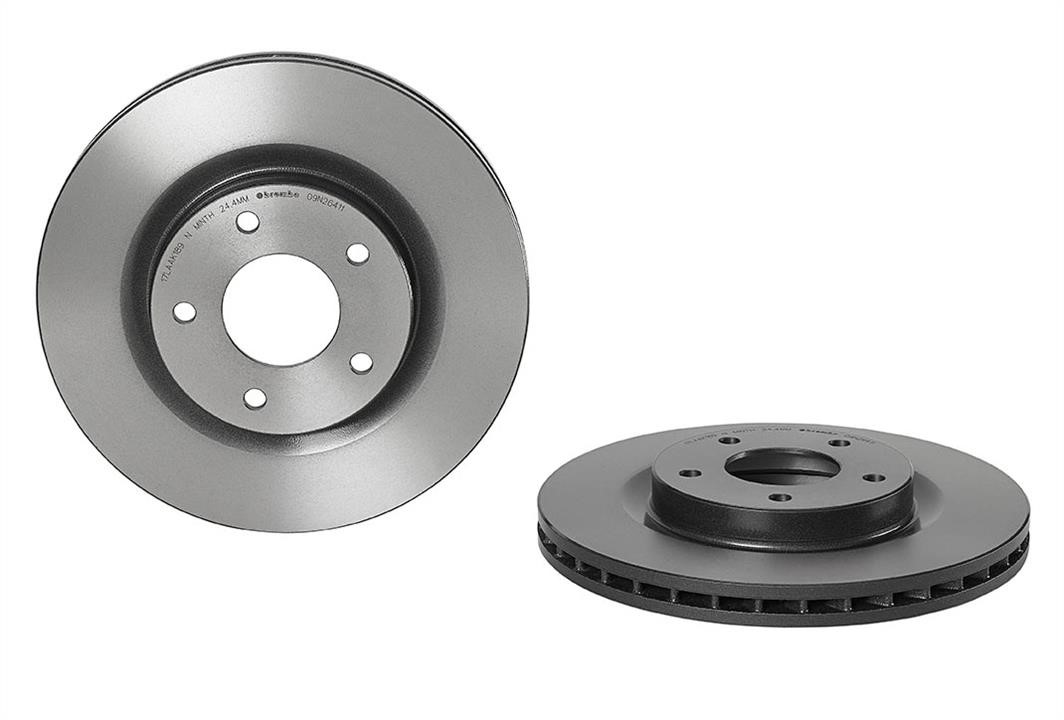 Brembo 09.N264.11 Front brake disc ventilated 09N26411