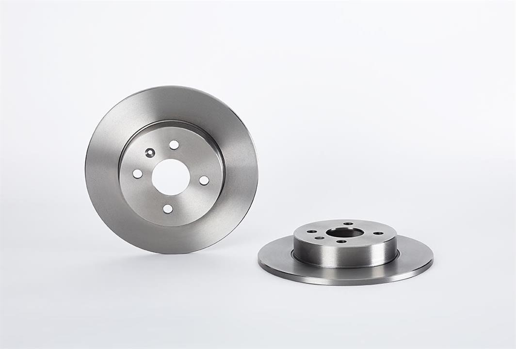 Brembo 08.9826.10 Rear brake disc, non-ventilated 08982610
