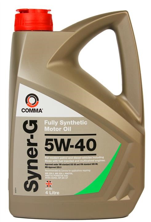 Comma SYN4L Engine oil Comma Syner-G 5W-40, 4L SYN4L