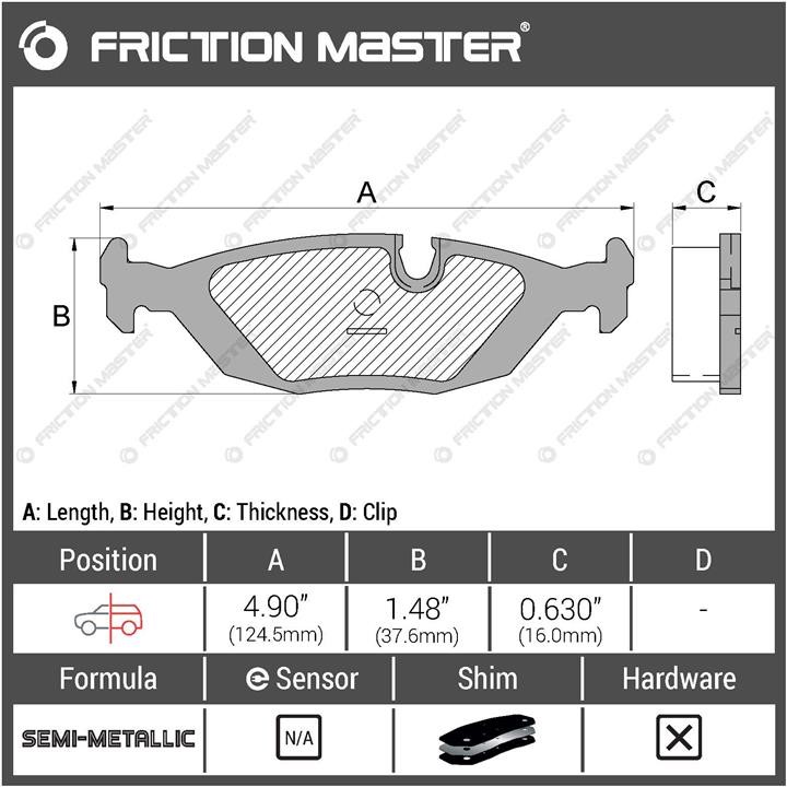 Buy Friction Master MKD279 at a low price in United Arab Emirates!
