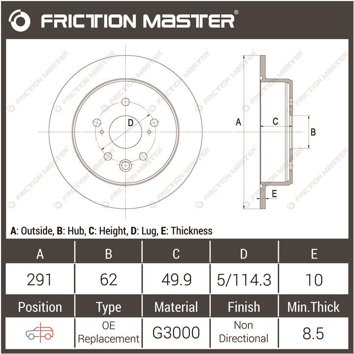 Buy Friction Master R1202 at a low price in United Arab Emirates!